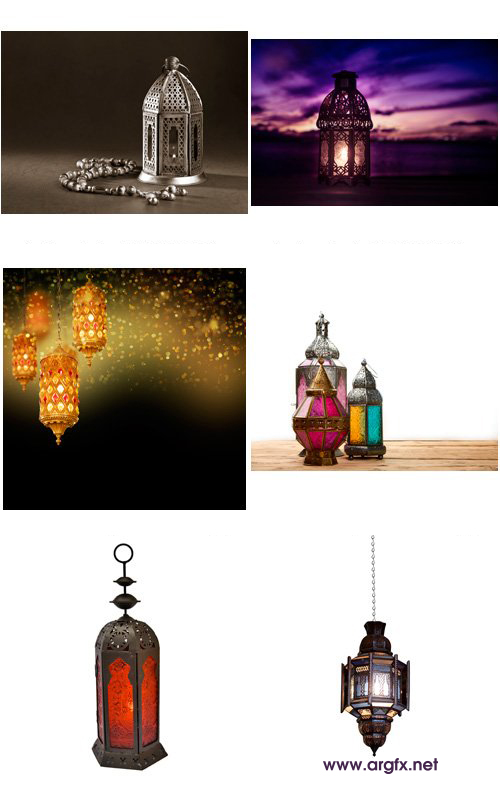 Amazing SS - Arabic Lamps & Lanterns, 25xJPGs