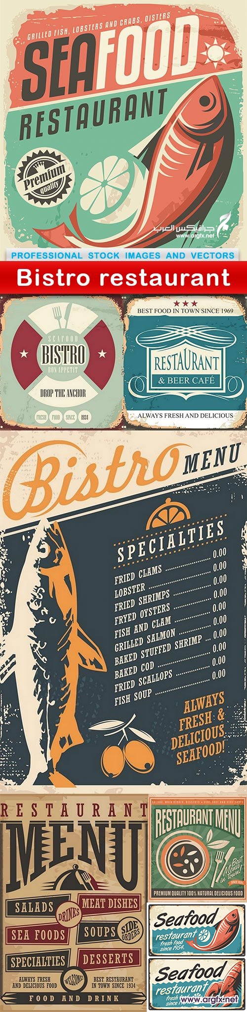  Bistro restaurant - 7 EPS