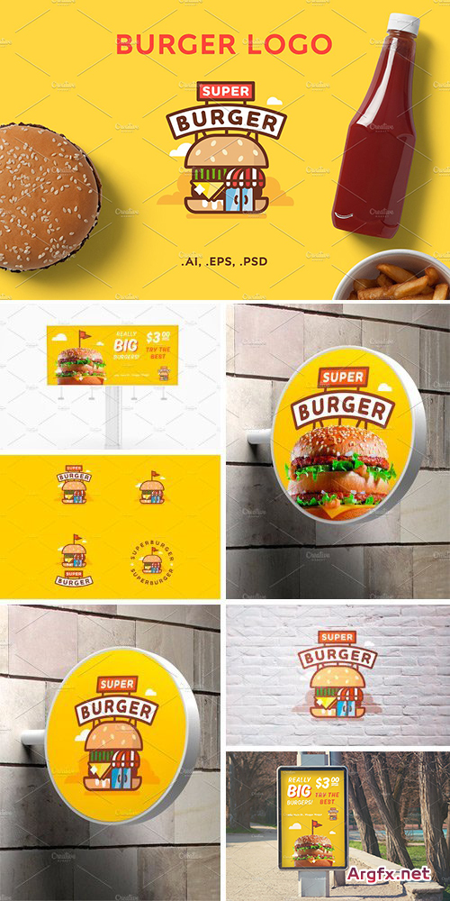 Super Burger Logo 1166933