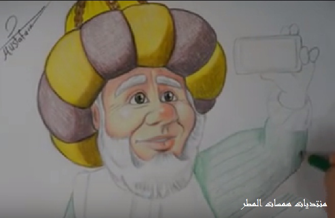 طريقة رسم شخصيات الاقزام - كيفية رسم شخصيات الاقزام في فواصل رمضان P_4806lewe1