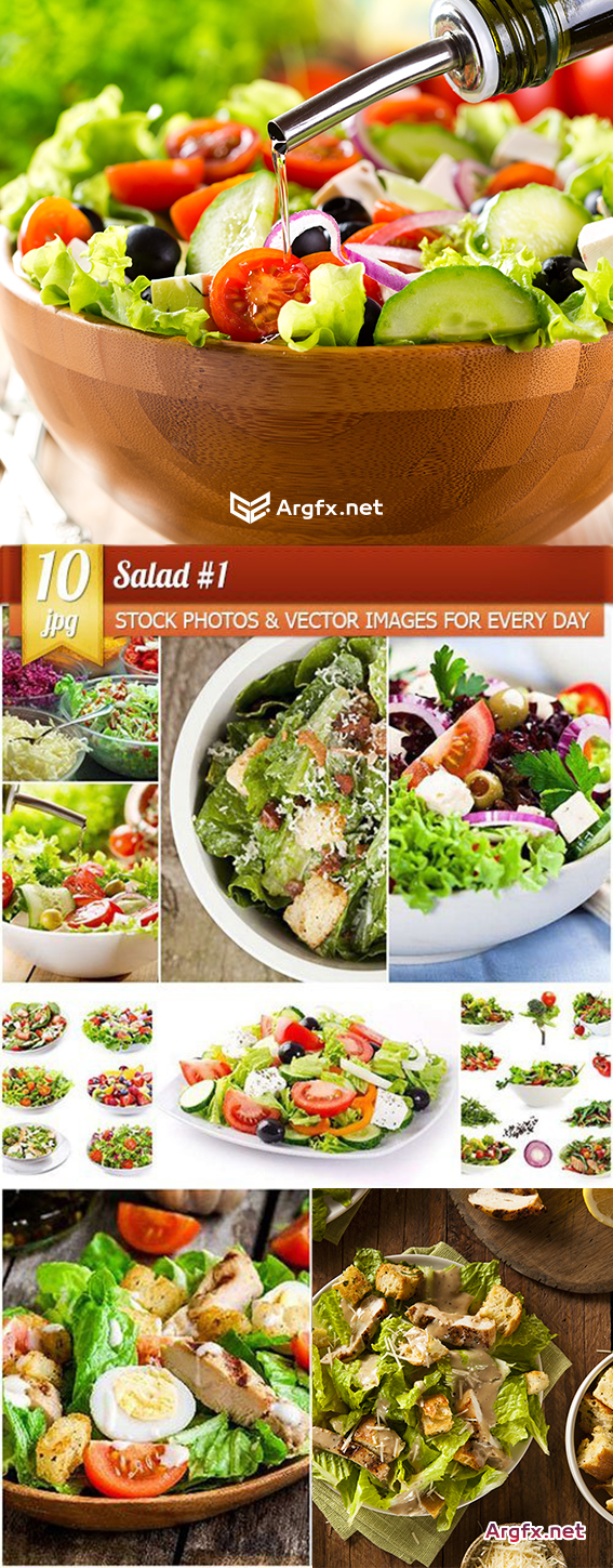 Salad #1, 10 x UHQ JPEG