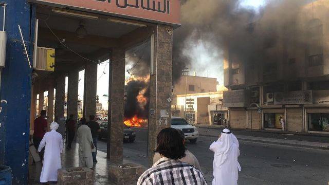  انفجار سيارة مفخخة في القطيف السعودية  P_517yrhqm1