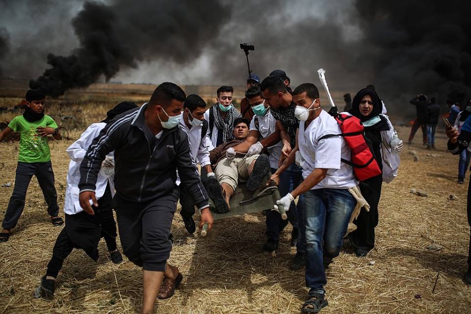 مسيرة العودة في غزة