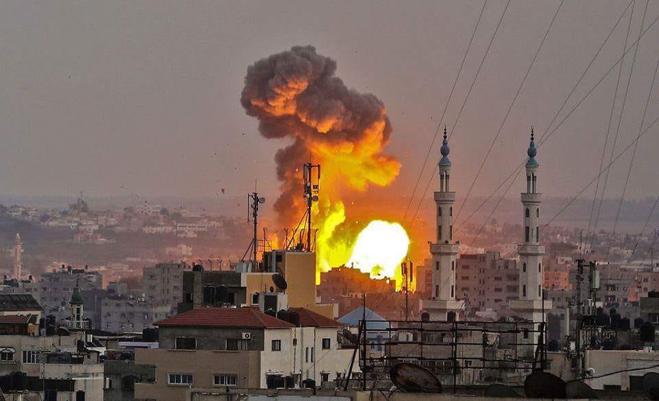 القصف على قطاع غزة