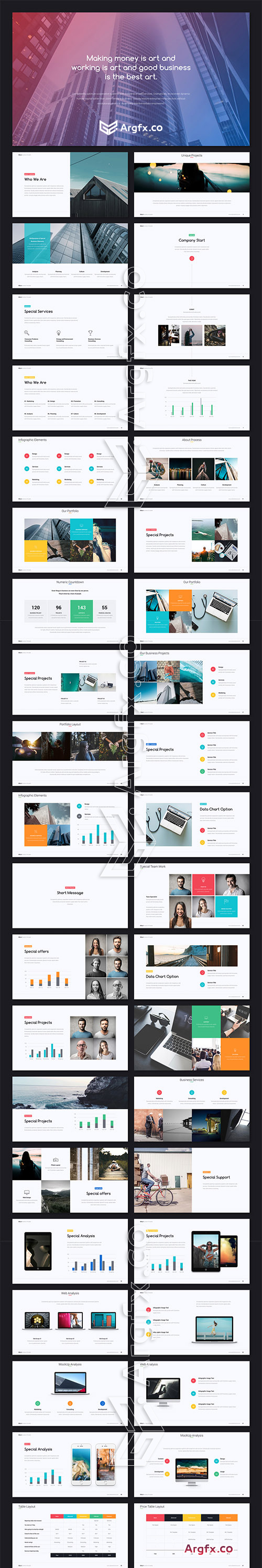 Cella Powerpoint and Keynote Templates